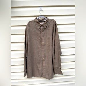 Viyella Plaid Button Down Long Sleeve Sport Shirt